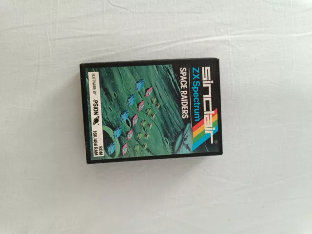 Sinclair ZX Spectrum 48K Game - SPACE RAIDERS - Psion - Tested & Working