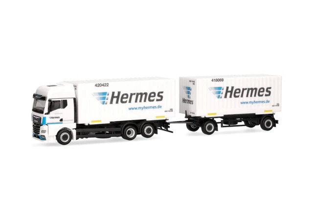 HERPA REMORQUE BENNE HOLCIM pour Camion Tracteur Solo 1:87 Comme Amw