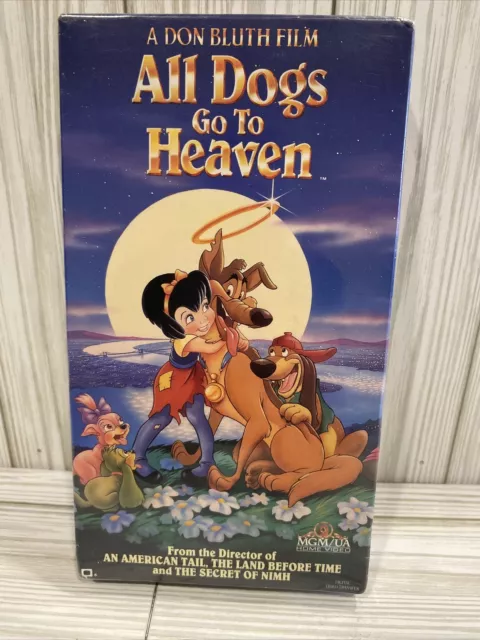 All Dogs Go to Heaven (1989) - (VHS) - NEW & Sealed