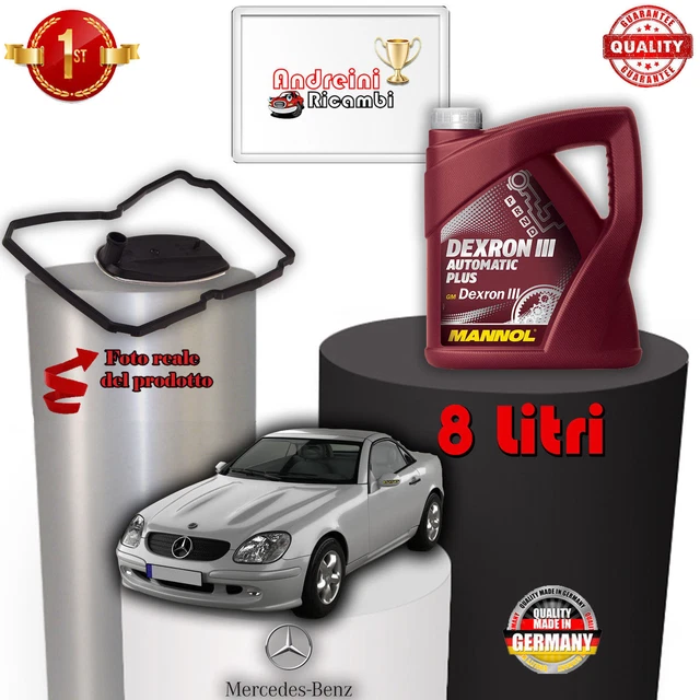 Mann-filter Kit Tagliando A Per Mercedes Benz Classe C W204 C204 S204 C