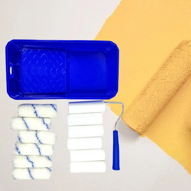 Ensemble d'outils de rouleau de peinture petit rouleau  fournitures de peinture