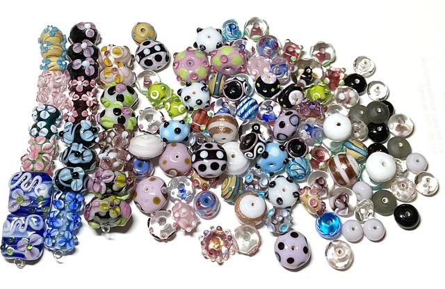 Lampwork Glass Bead Assorted Bulk Collection