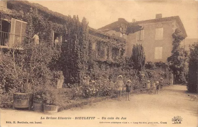 Cpa 26 Dieulefit Un Coin Du Jas
