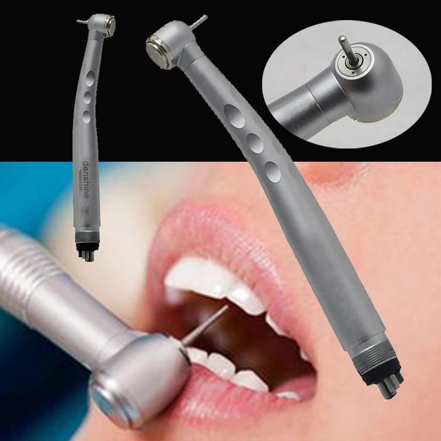 Dental PhHigh Speed Handpie Turbine 3-Way Spray 4 Holes Large Torque
