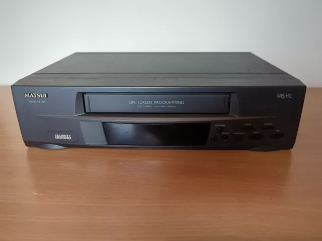 Matsui VX1108 VHS Video Tape Player, VCR With Scart Lead Spares / Repairs