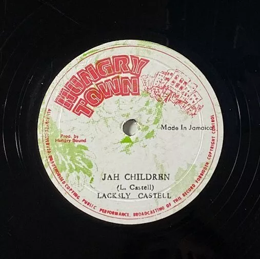 Lacksly Castell "Jah Children" Reggae 12" Hungry Town mp3