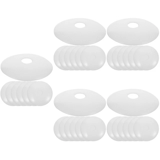 30 Pcs Lamp Decoration Chandelier Base Tray LED Light Decor Desk Lamp
