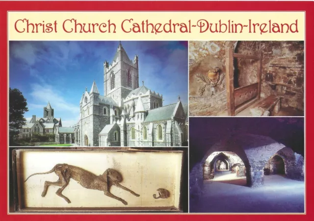 11804 - Postcard showing Christ church Cathedral, Dublin, Ireland