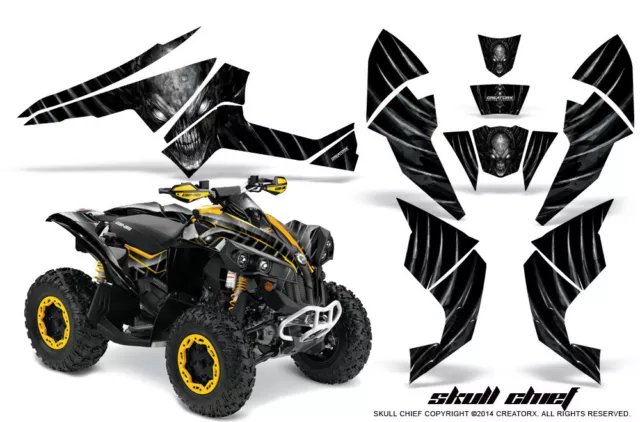 Can-Am Renegade Graphics Kit by CreatorX Decals Stickers SCSY