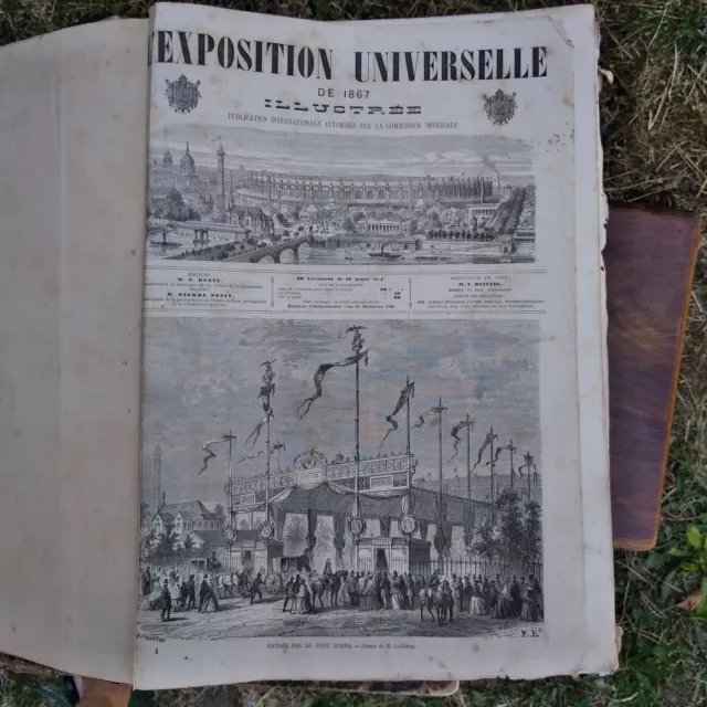 Exposition universelle de 1867 illustrée Napoléon III Second Empire