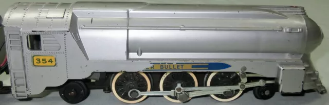 American Flyer Silver Bullet Steam Engine #354