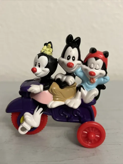 ANIMANIACS RIDING BIKE VNTG (1993) TOY (BRANS NEW SEALED BAG) See Images