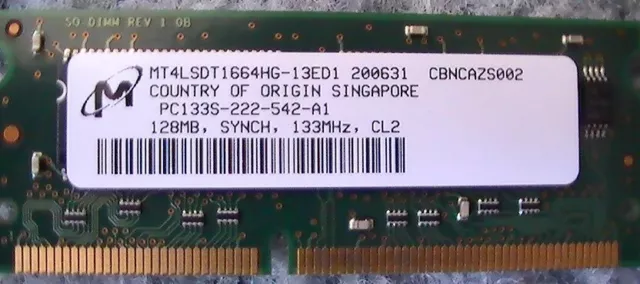 MEM1841-128U256D 128MB Mémoire pour 1841 Routeur Cisco Approuvé Garantie à Vie