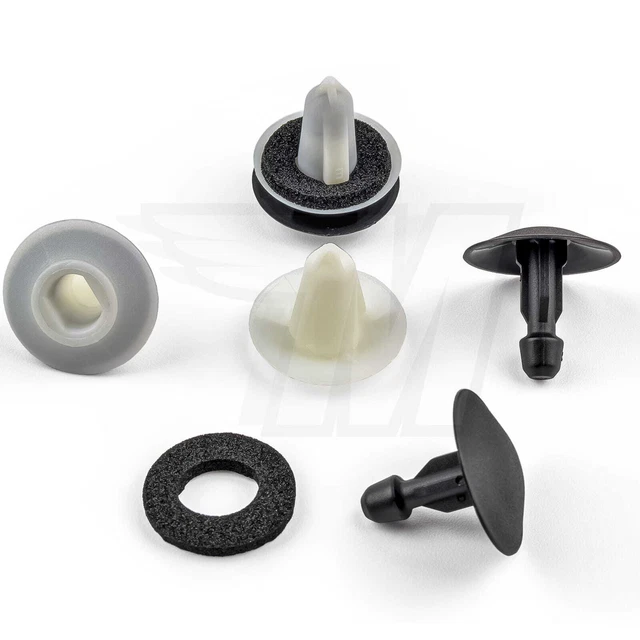 Lot De 10 Œillets De Capot Moteur Pour Mercedes - Référence OE 6420940785 - Compatible Classe C, E, G, S, Vito, Etc.