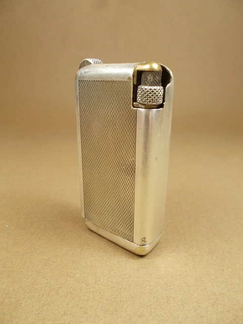 Ancien Briquet A Gaz FLAMINAIRE Doré Vintage 70 / 80 Bretagne 36110
