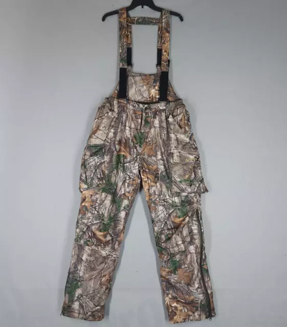 Cabelas Bibs Pants Mens 36 Realtree Camo Dry Plus Thinsulate Insulated Hunting L