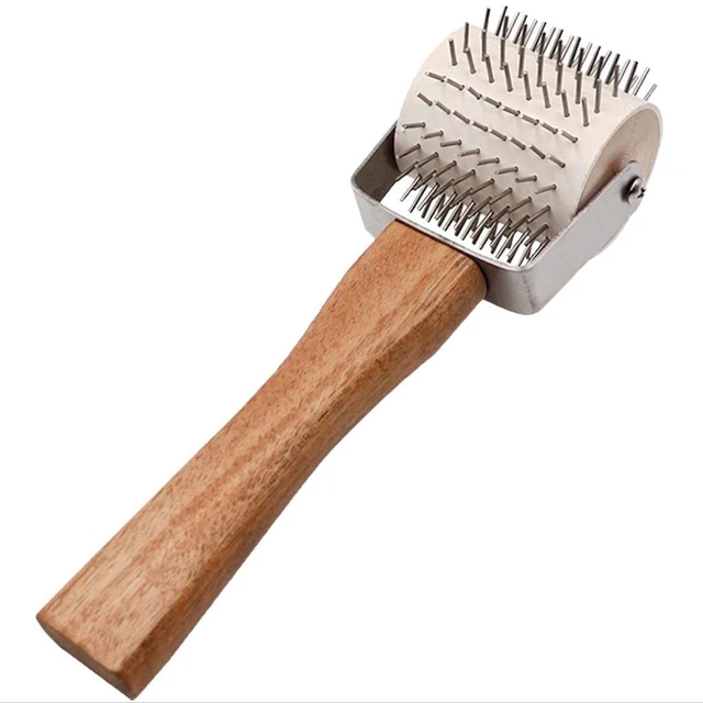 Decapping Comb BEEKEEPING METAL NEEDLE Roller Uncapping Bee Honey Comb Extracting Tool ...