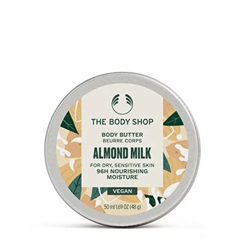 Almond Milk & Honey Body Butter - Hydrating & Moisturizing Skincare - 1.7oz