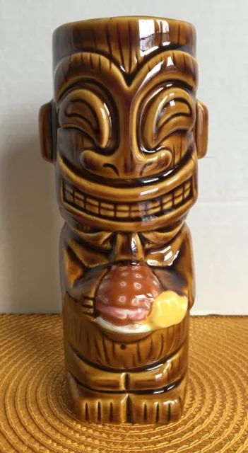 Ceramic Tiki Mug "Cheeseburger In Paradise" - Maui - Tiki Farm - 12 oz. 7-1/8" H