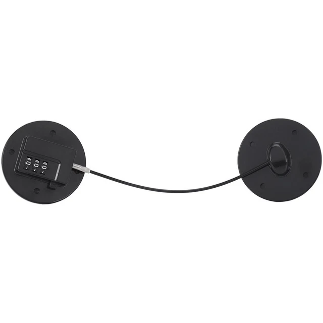 2Xhesive 3-Digit Password Lock for Cabinet File Drawer Window Child Safety A8A1)