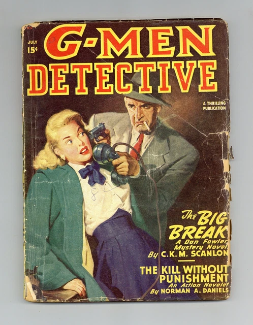 G-Men Detective Pulp Nov 1948 Vol. 34 #2 GD/VG 3.0