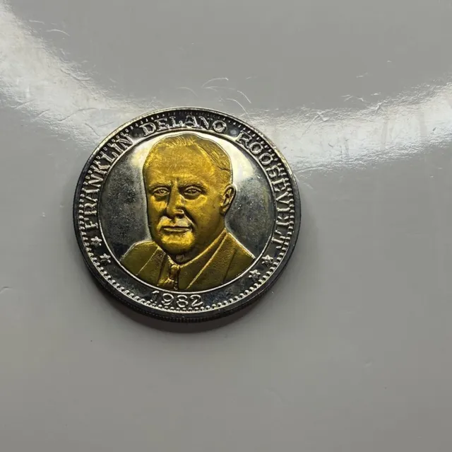 National Historic Mint Double Eagle Commemorative Coin Franklin Delano Roosevelt