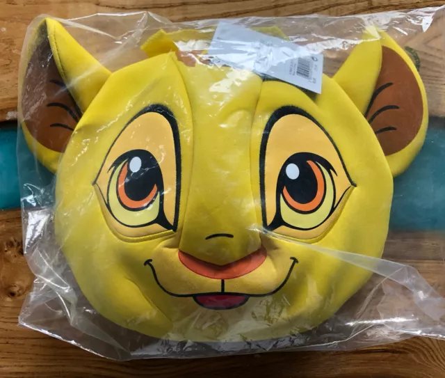 Bag Sac A Dos Cartable Scolaire Simba Roi Lion Disneyland Paris Disney Neuf