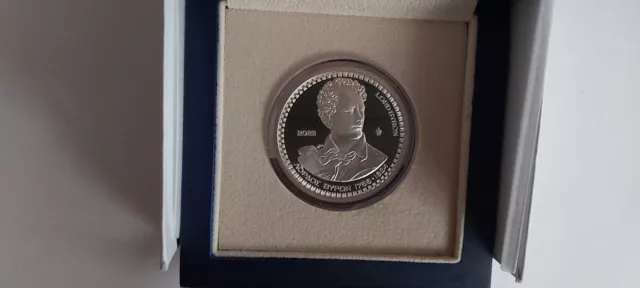 10 Euro Griechenland 2022 Silber PP Lord Byron -  Auflage: 2.000 !