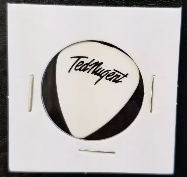 Ted Nugent - Vintage Old Concert Tour Guitar Pick