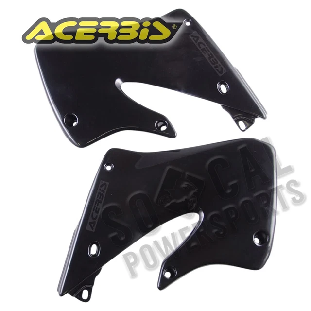 Acerbis Radiator Shrouds - Black - 2071300001