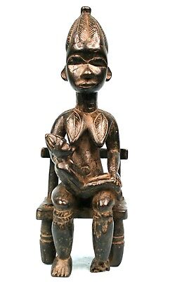 Art African First - Antique Maternity Dan Seat - Ivory Coast - 40 CMS