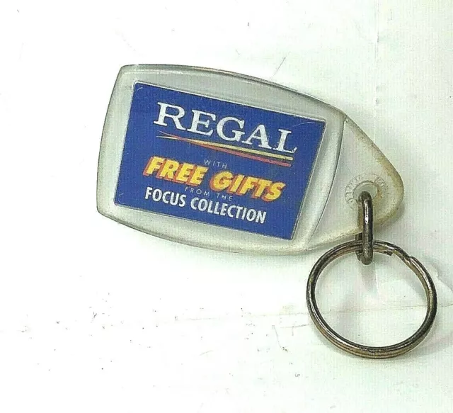 1980's Regal Cigarettes Free Gifts Collection Promo advertising keyring Acrylic