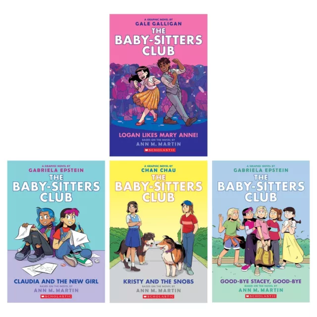 The Babysitters Club Graphic Novel 4 Books Collection (Book 8-11) - Ages 9+ -PB