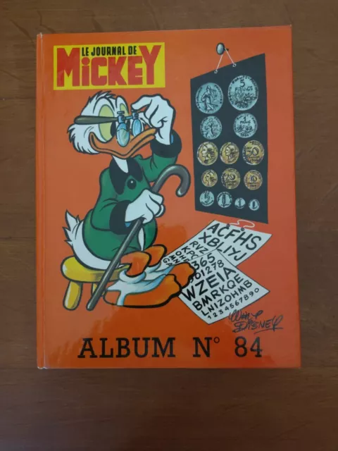Recueil Album 84 Le journal de Mickey