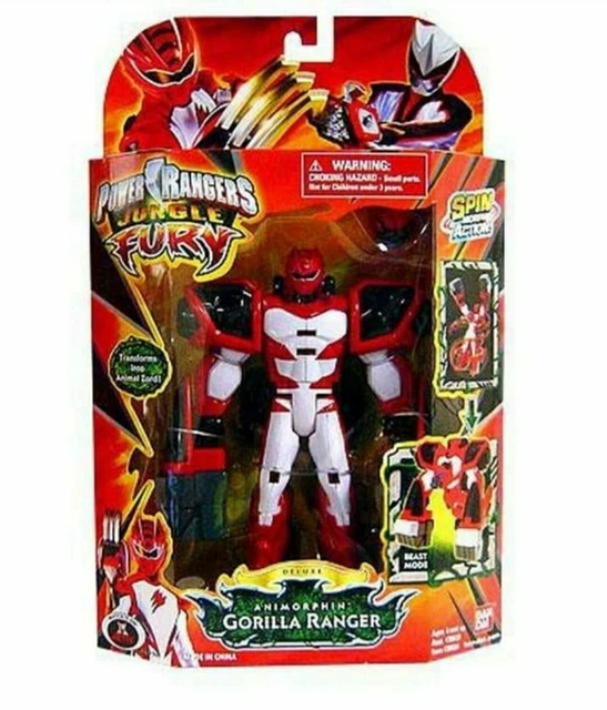Power Rangers Dino Fury - Figurine Articulée 15 Cm - Gold Ranger/Ranger Doré - Mode Dino Master - Nouveauté 2023