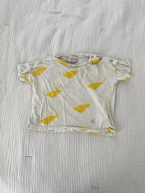 Bobo Chooses Sun Graphic Tshirt Size 18-24 Months *Flaw*
