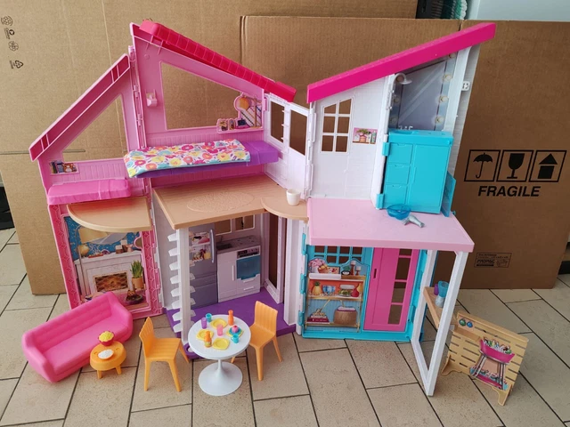 BARBIE CASA DI Malibu Casetta Cane E Bancone Veterinario EUR 25 00