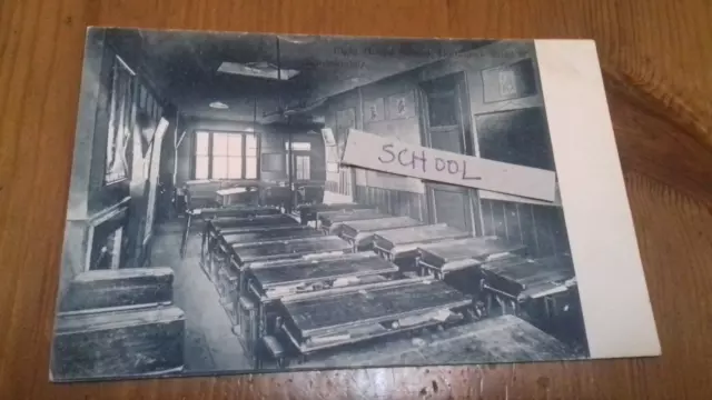 Elgin House School Goldhawk Road Shepherds Bush London Schoolroom Map On Wall?