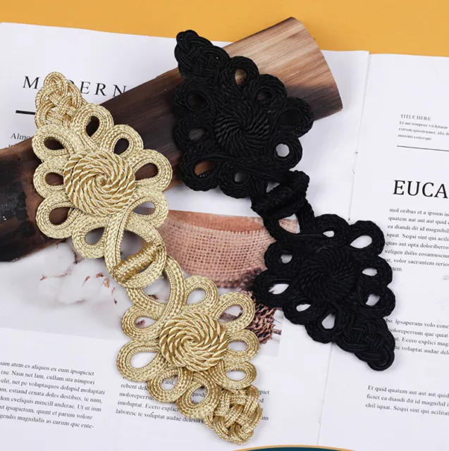 Sewing Chinese Frog Closure Fasteners Knot Buttons Belt CurtainBuckle Cheongsam