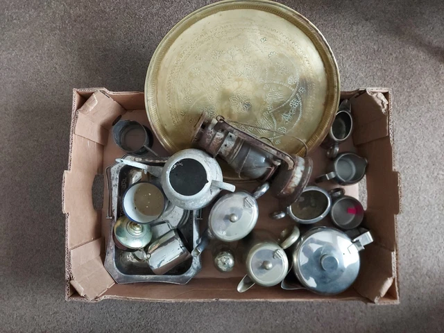 Lote De Trabajo De Metalería / Placa De Plata / Acero Inoxidable / Latón / Esmalte