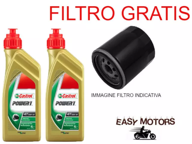 Tagliando Olio Motore + Filtro Olio Aprilia Atlantic 250 04/06