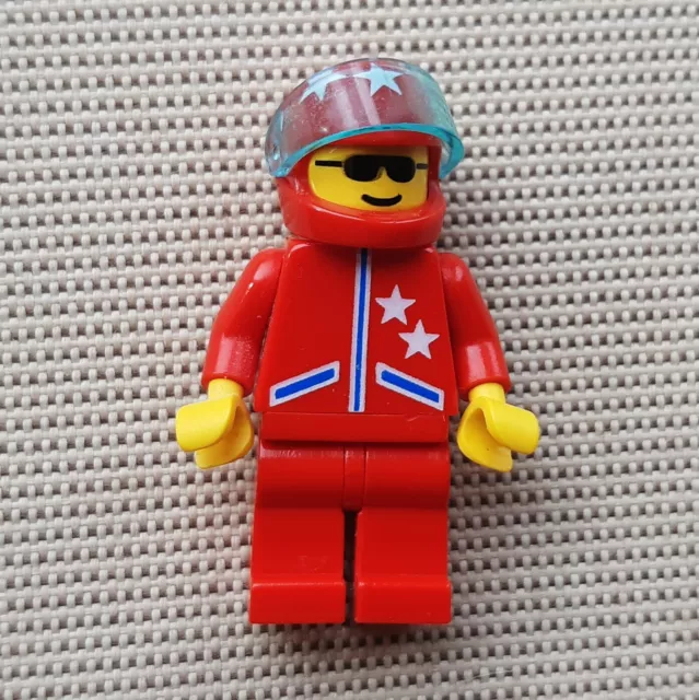 Patriot Jet Pilot Helmet White Stars -- Lego Minifigure JSTR003 -- From Set 6331