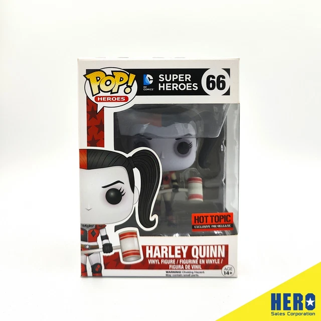 Funko POP! Heroes: Breast Cancer Awareness Harley Quinn – 9 Cm Vinyl-Figur, Sammlerstück In Fensterbox