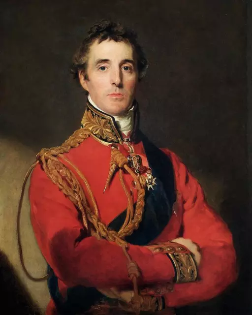 Duke of Wellington Arthur Wellesley (1816) Thomas Lawrence wall art poster print
