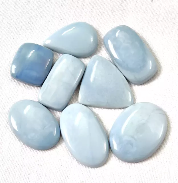 Natural EleGant Blue Opal Multi Cabochon Lot For Jewelry Making Gemstone 235 Cts