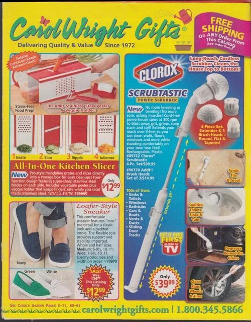 Carol wright deals gifts magazine
