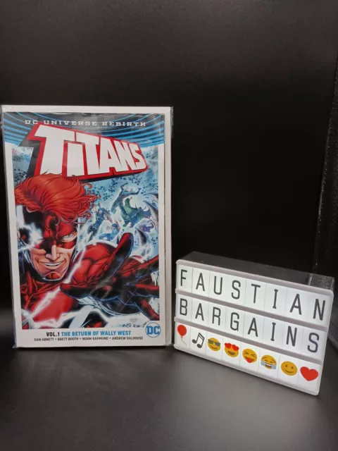 DC Comics Rebirth Titans Volume 1 The Return of Wally West TPB Paperback