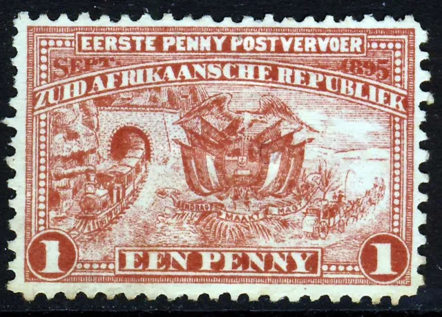 TRANSVAAL S. AFRICA 1895 Introduction of Penny Postage SG 215c MNG
