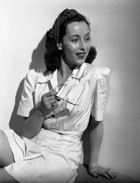 RADIO ACTRESS MARY Patton She portrays Lorna on the soap opera T 1940s ...