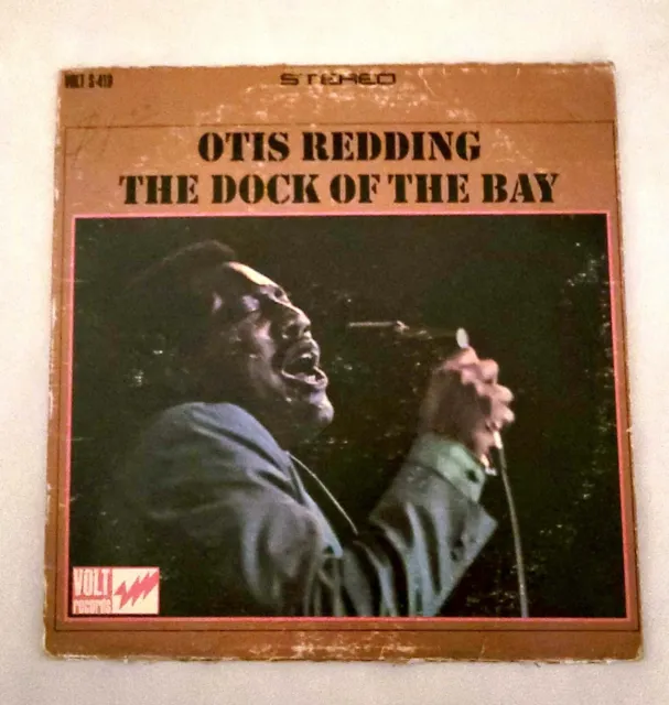 Otis Redding ‎- The Dock Of The Bay - 1968 Vinyl LP Record Album VOLT S-419